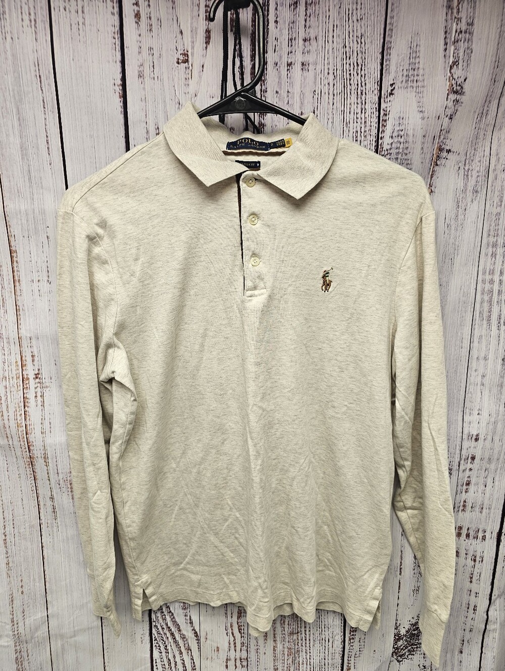 Polo Ralph Lauren Men's Size S Classic Fit Long Sleeve Polo Shirt